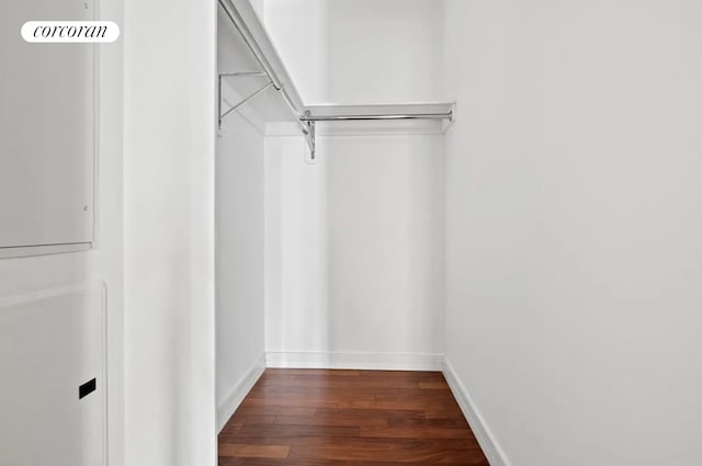 640 W 237th St Unit 7B, New York City, NY 10463 - spacious closet with wood finished floors