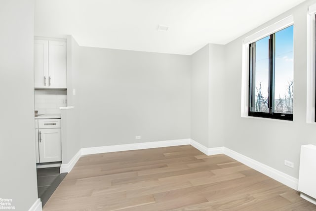 3671 Hudson Manor Ter Unit 1B, New York City, NY 10463 - unfurnished room featuring light wood-style flooring and baseboards