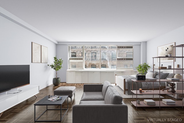 view of living area