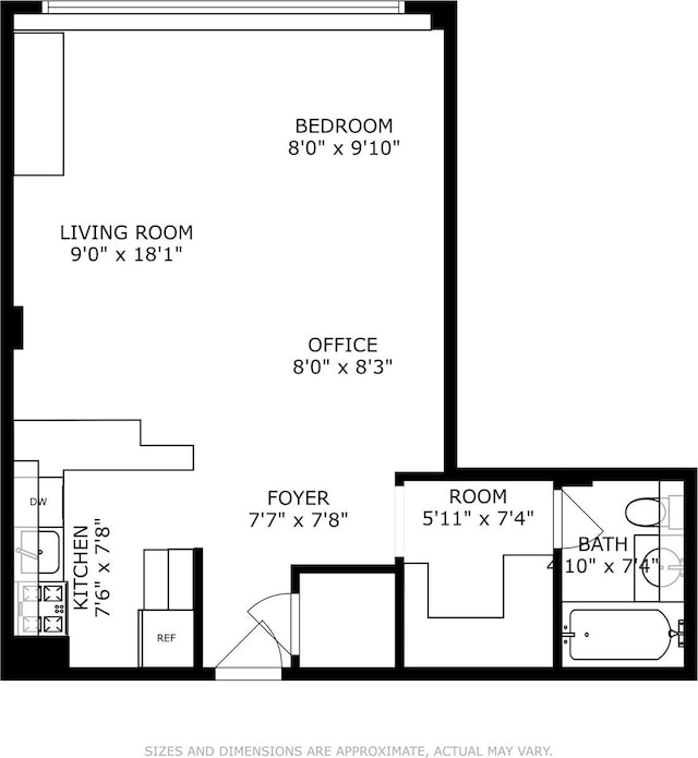 view of layout