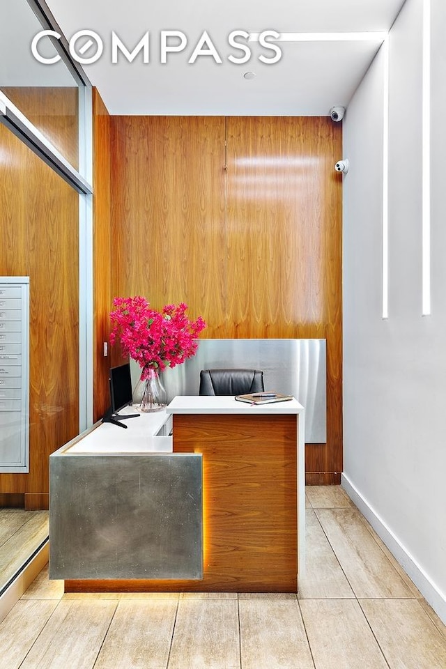 view of reception