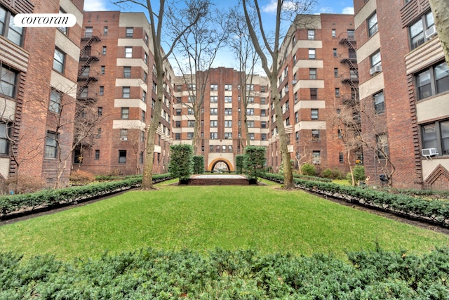 view of property featuring cooling unit