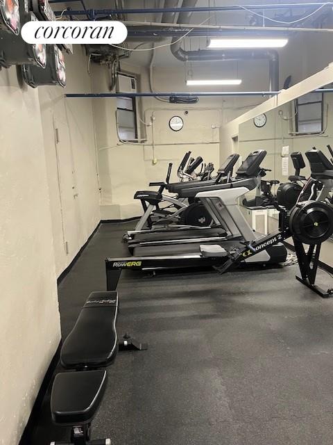 view of workout area