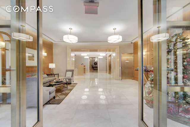 view of lobby