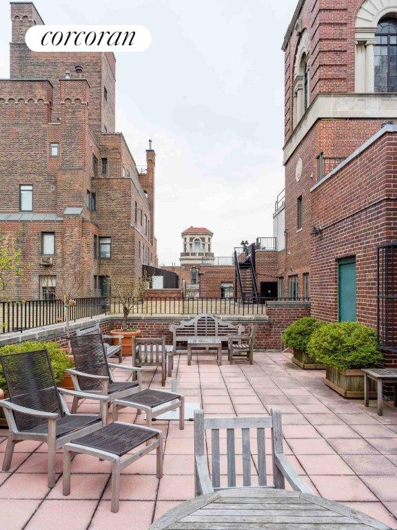 view of patio with fence