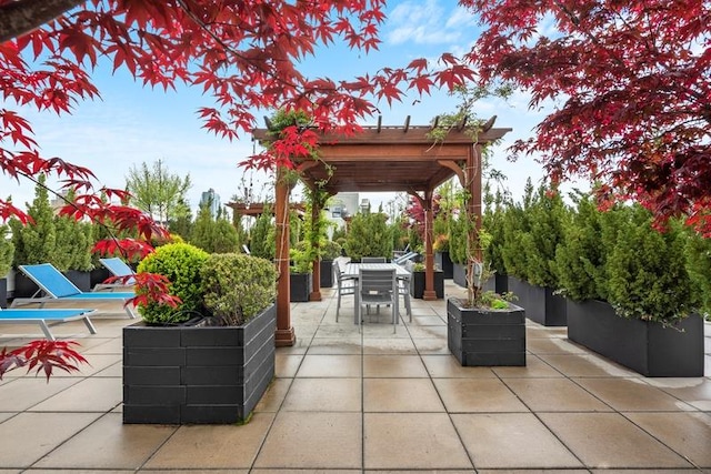 214 N 11th St Unit 1L, New York City, NY 11211 - view of patio / terrace with outdoor dining space