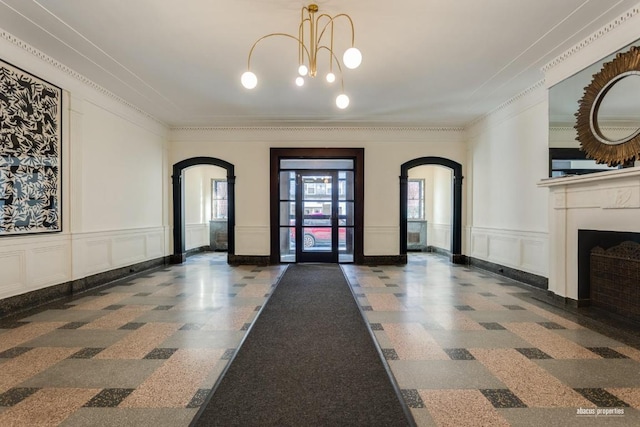 view of building lobby