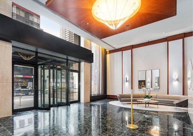view of community lobby