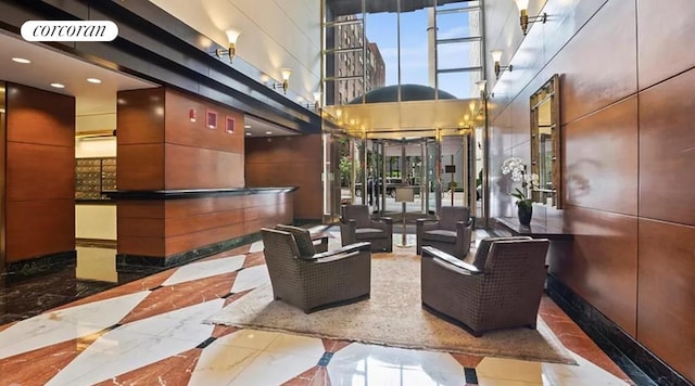 view of building lobby