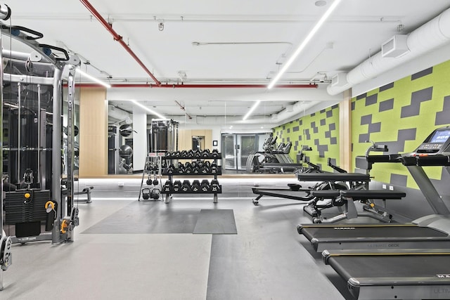 150 Rivington St Unit 5F, New York City, NY 10002 - view of exercise room