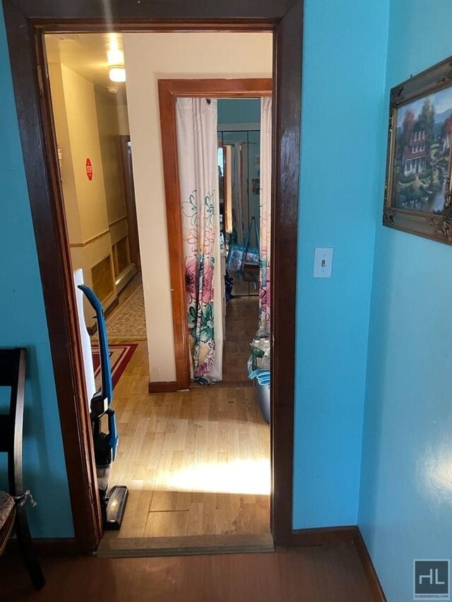 664 Osborn St Unit 1, New York City, NY 11212 - hall featuring wood finished floors