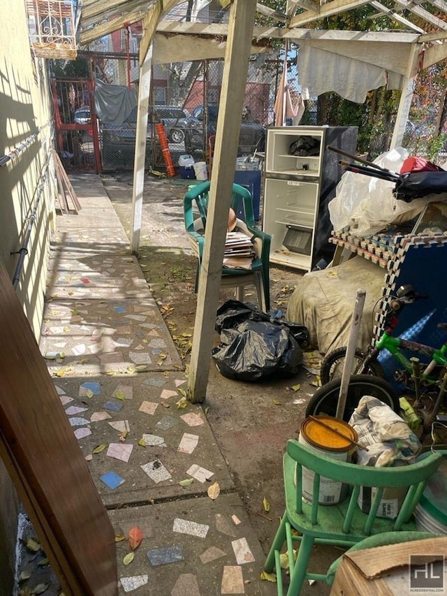664 Osborn St Unit 1, New York City, NY 11212 - view of patio
