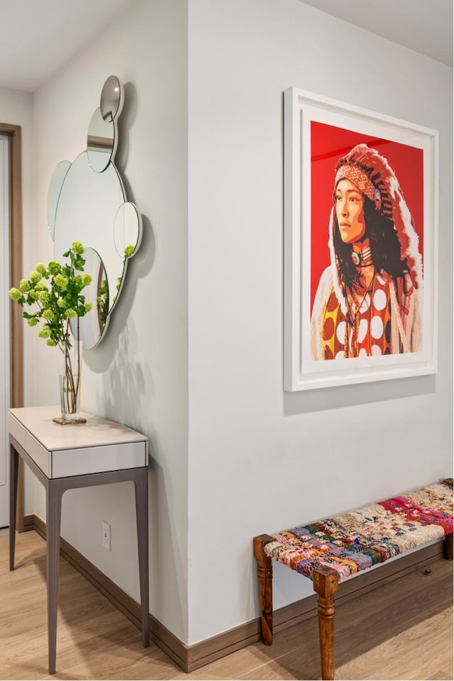 88 Lexington Ave Unit 505, New York City, NY 10016 - detailed view of wood finished floors and baseboards
