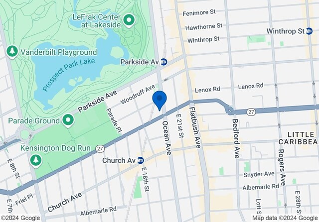 416 Ocean Ave Unit 15, New York City, NY 11226 - map / location