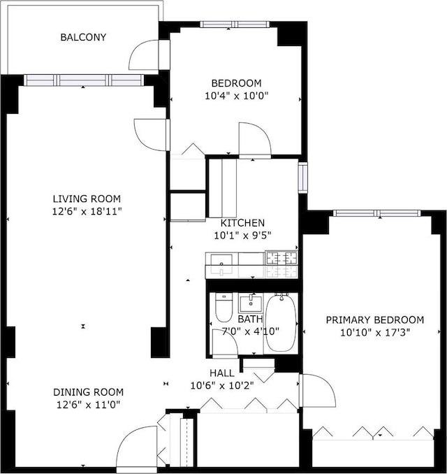 view of layout