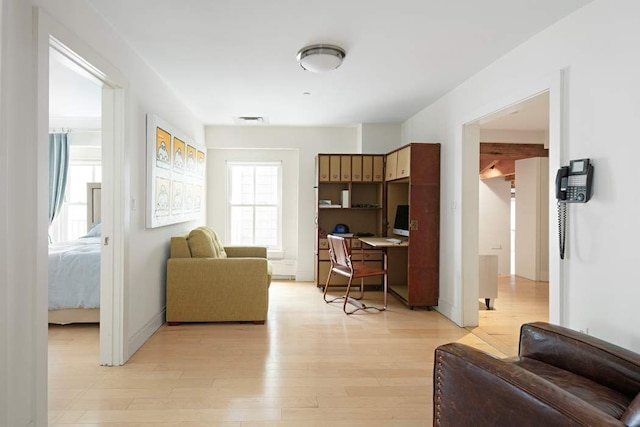 28 Laight St Unit 6Ab, New York City, NY 10013 - office with light hardwood / wood-style floors