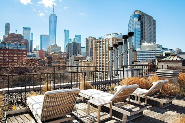 28 Laight St Unit 6Ab, New York City, NY 10013 - view of balcony