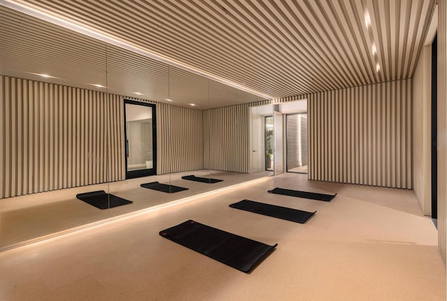 view of community lobby