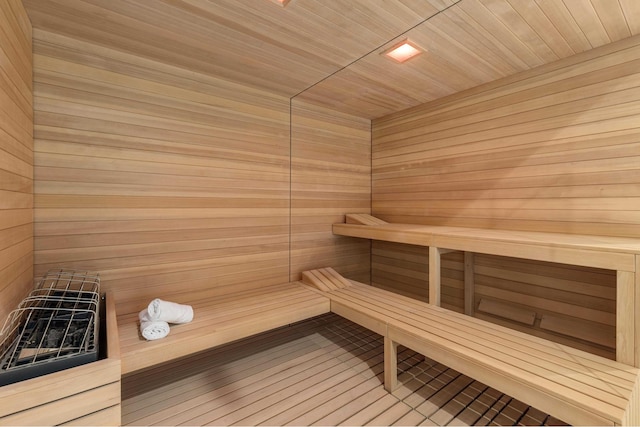 view of sauna / steam room