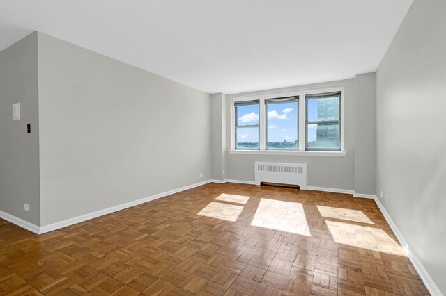 hallway with dark carpet