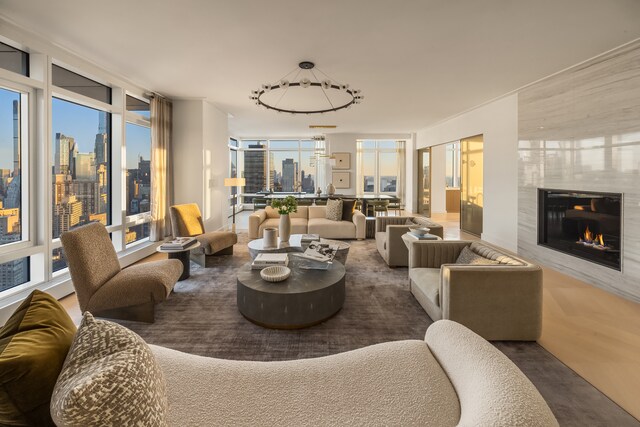 200 Amsterdam Ave Unit 42, New York City, NY 10024 - building lobby featuring a view of city