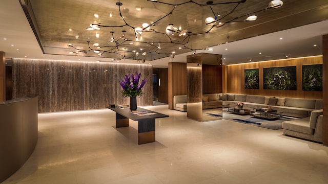 view of community lobby