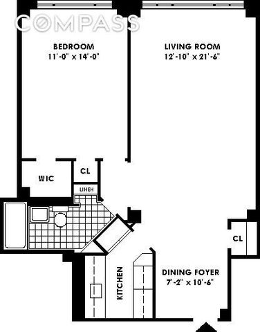 420 E 64th St Unit E3A, New York City, NY 10065 - room layout