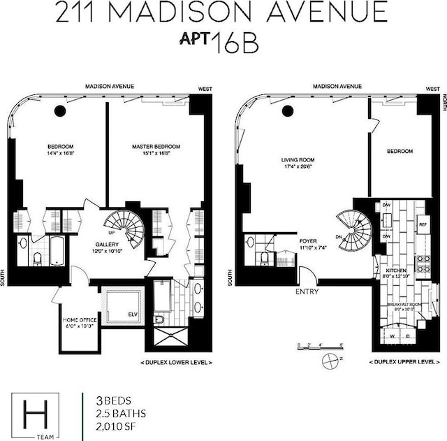 211 Madison Ave Unit 16B, New York City, NY 10016 - property floor plan