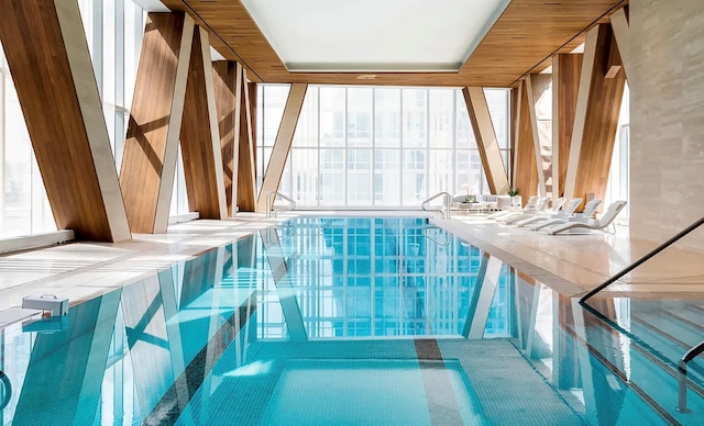 view of pool