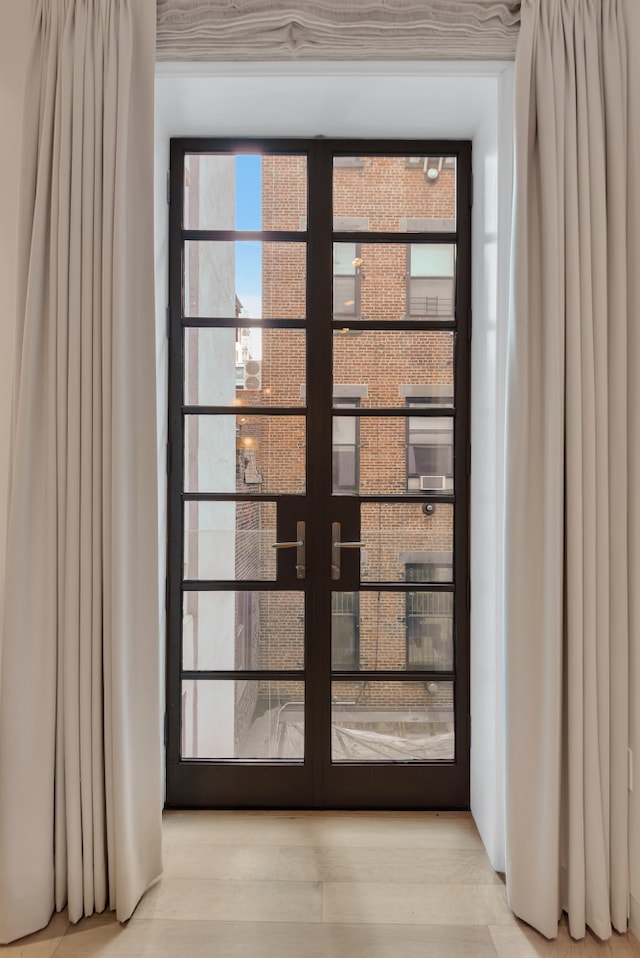 7 Harrison St Unit 3S, New York City, NY 10013 - detailed view of french doors