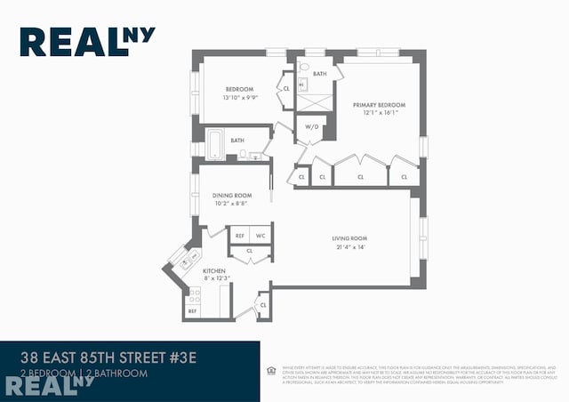 38 E 85th St Unit 3E, New York City, NY 10028 - floor plan / room layout