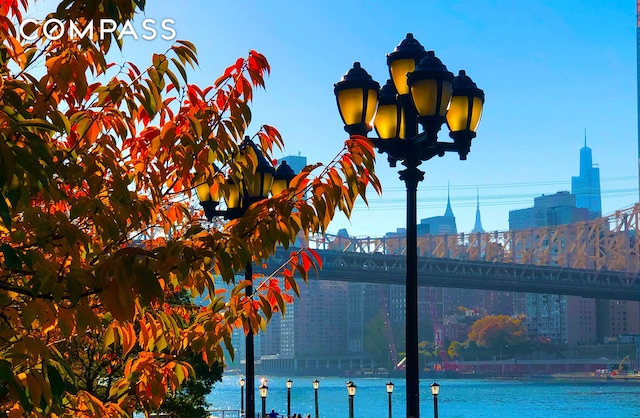 details featuring a city view