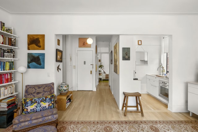224 E 17th St Unit 2F, New York City, NY 10003 - interior space with light wood finished floors