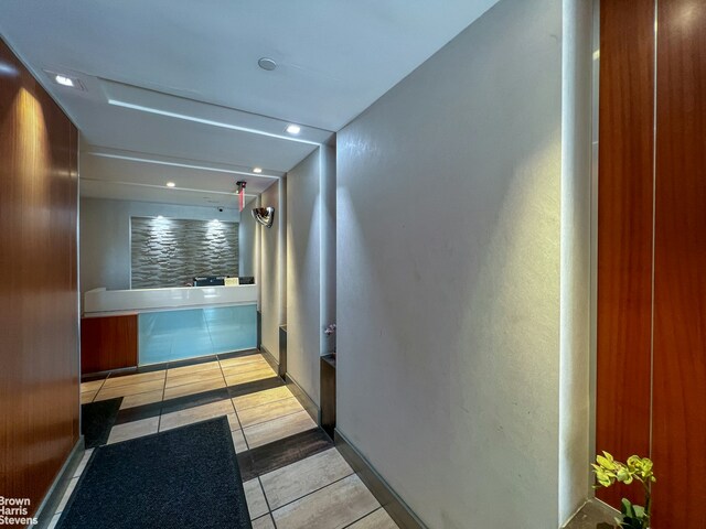 3585 Greystone Ave Unit 3De, New York City, NY 10463 - corridor featuring tile patterned floors