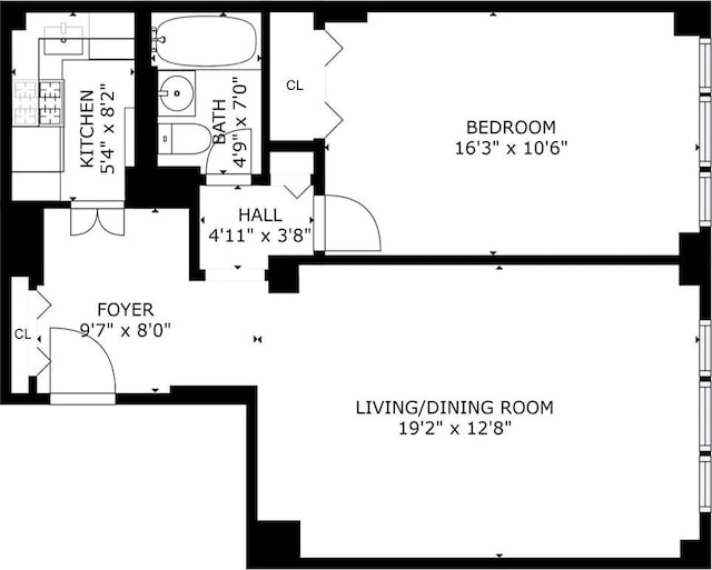 view of layout