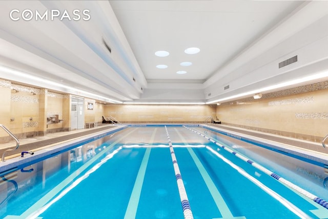 view of pool