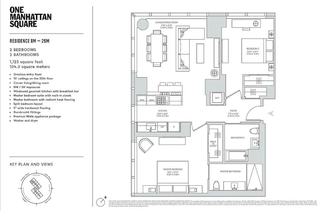 250 S St S Unit 27M, New York City, NY 10002 - room layout
