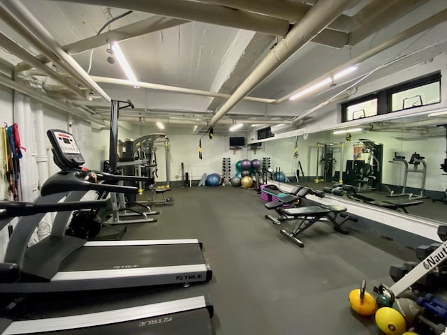 37 Nagle Ave Unit 1-C, New York City, NY 10040 - view of workout area