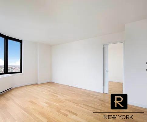 empty room featuring light wood-style floors