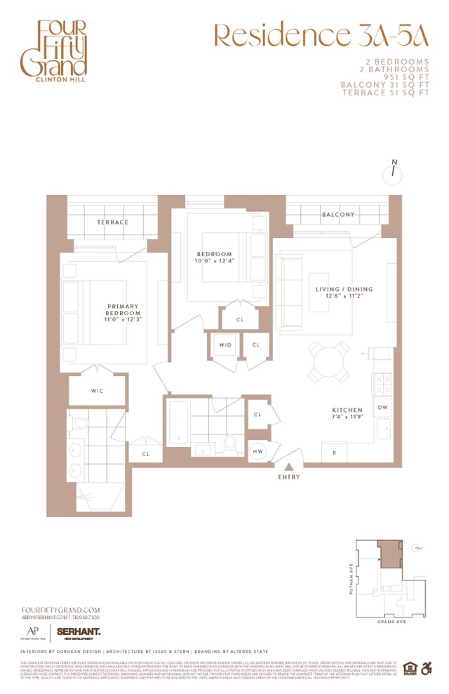 450 Grand Ave Unit 4A, New York City, NY 11238 - room layout