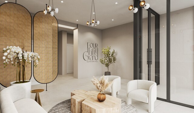 450 Grand Ave Unit 4A, New York City, NY 11238 - lobby with recessed lighting