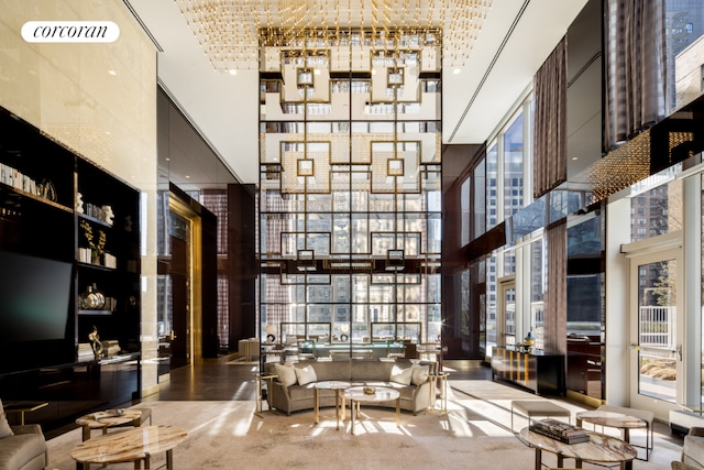 view of community lobby