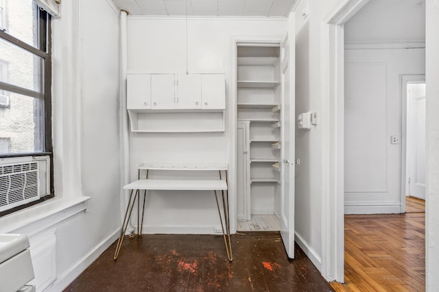 closet featuring cooling unit