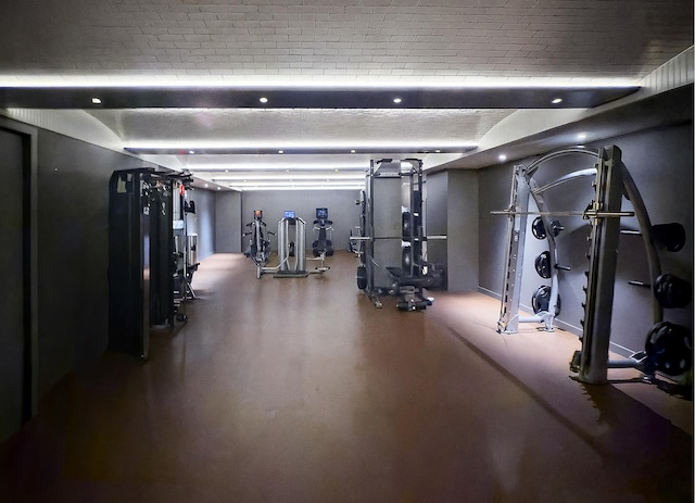 959 1st Ave Unit 15D, New York City, NY 10022 - view of workout area