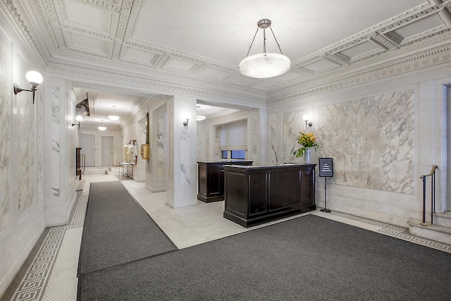 817 W End Ave Unit 3Cc, New York City, NY 10025 - reception with ornamental molding