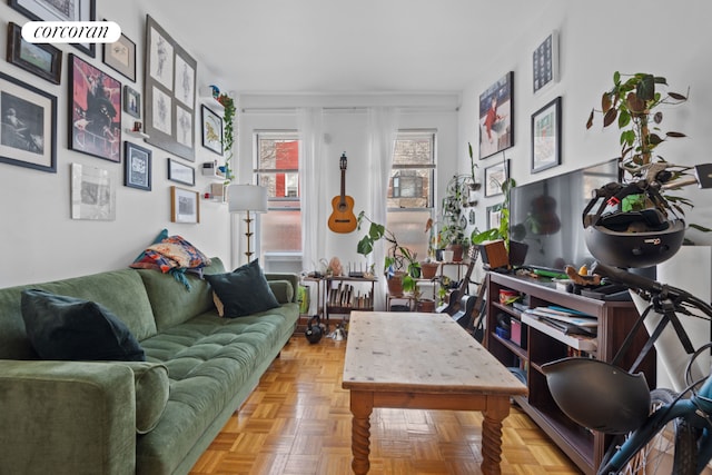 view of living area