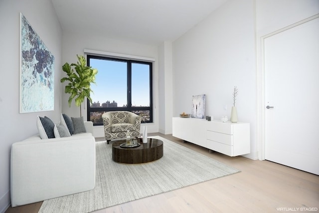 550 Vanderbilt Ave Unit 1203, New York City, NY 11238 - sitting room featuring wood finished floors