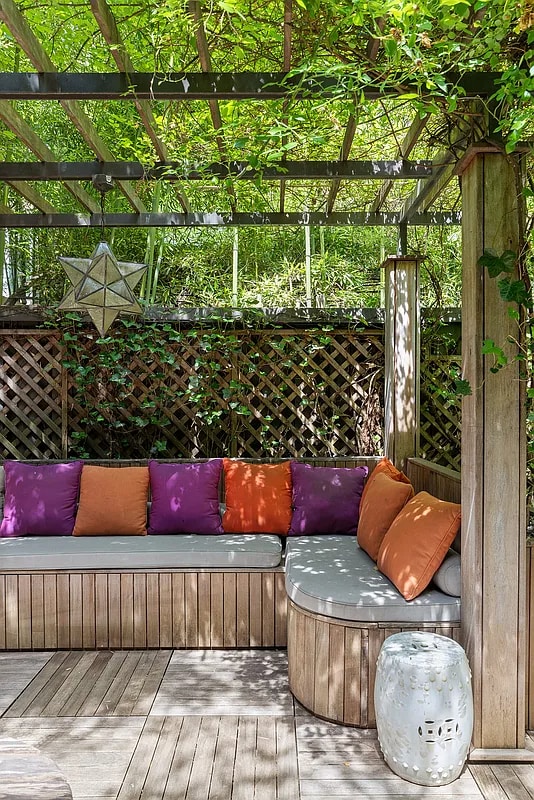 134 E 62nd St, New York City, NY 10065 - view of patio with a wooden deck