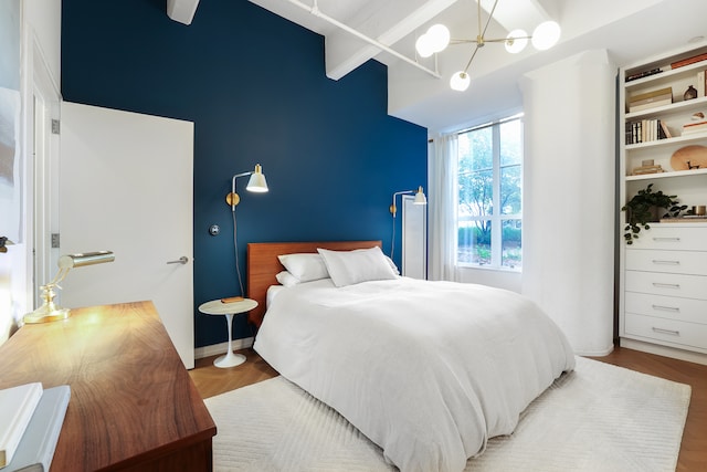 184 Kent Ave Unit B312, New York City, NY 11249 - bedroom with a high ceiling