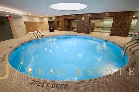 240 Riverside Blvd Unit 17-C, New York City, NY 10069 - indoor community pool with a patio